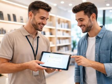 découvrez un workflow rapide et efficace pour gérer les avis google en boutique grâce à une tablette samsung, optimisant ainsi l'expérience client.