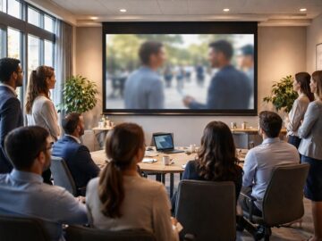 découvrez comment transformer votre cas client en un mini-film captivant grâce à notre méthode de storytelling sur écran de projection, pour une présentation impactante et mémorable.