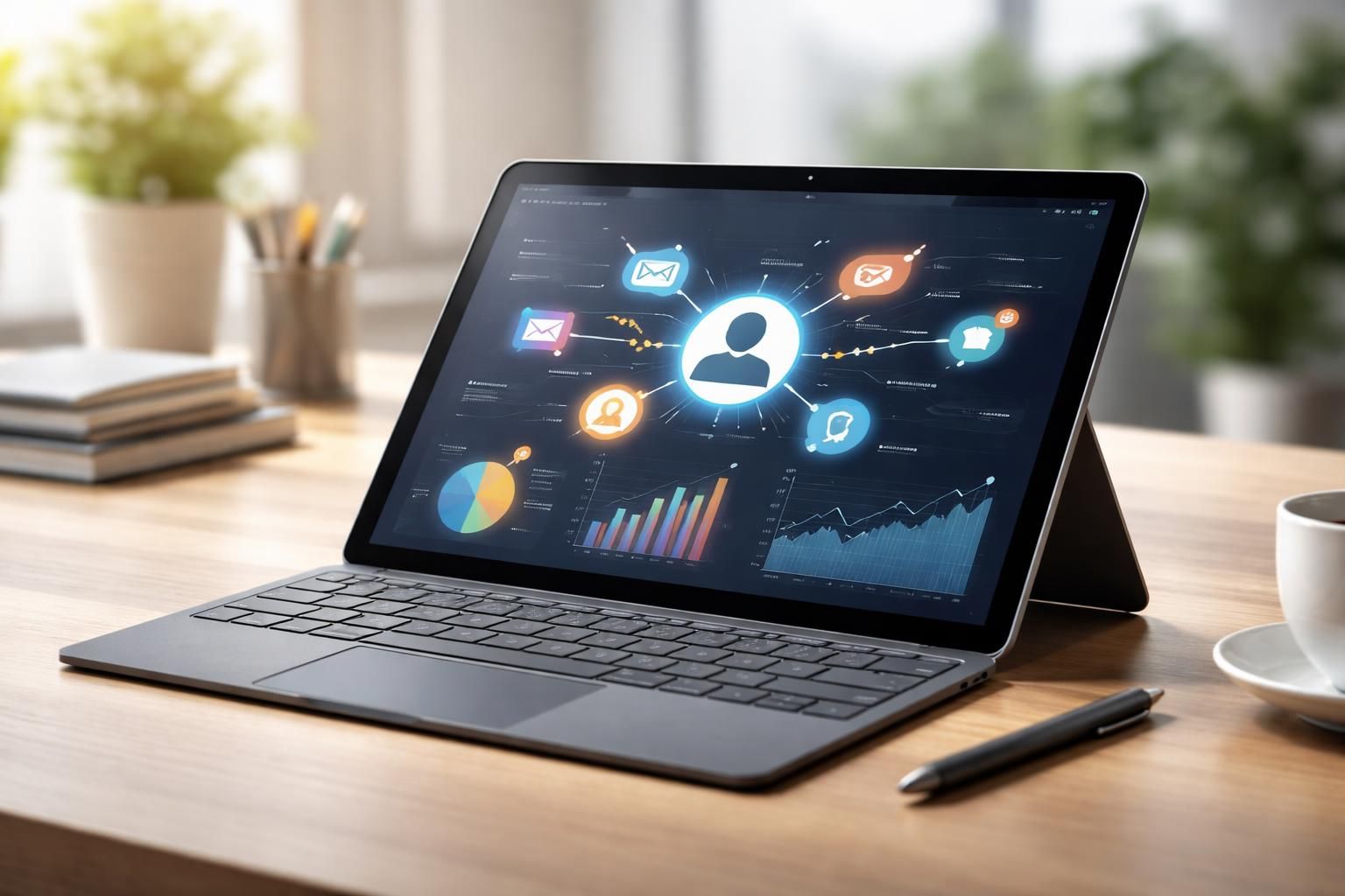 découvrez la tablette tactile microsoft offrant des relances instantanées depuis votre crm après chaque échange, pour une gestion efficace et un suivi optimisé.
