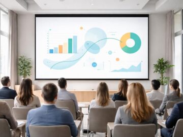 découvrez comment optimiser la taille et le placement des éléments sur un écran de projection pour améliorer la lisibilité et maximiser l'impact de vos messages marketing.