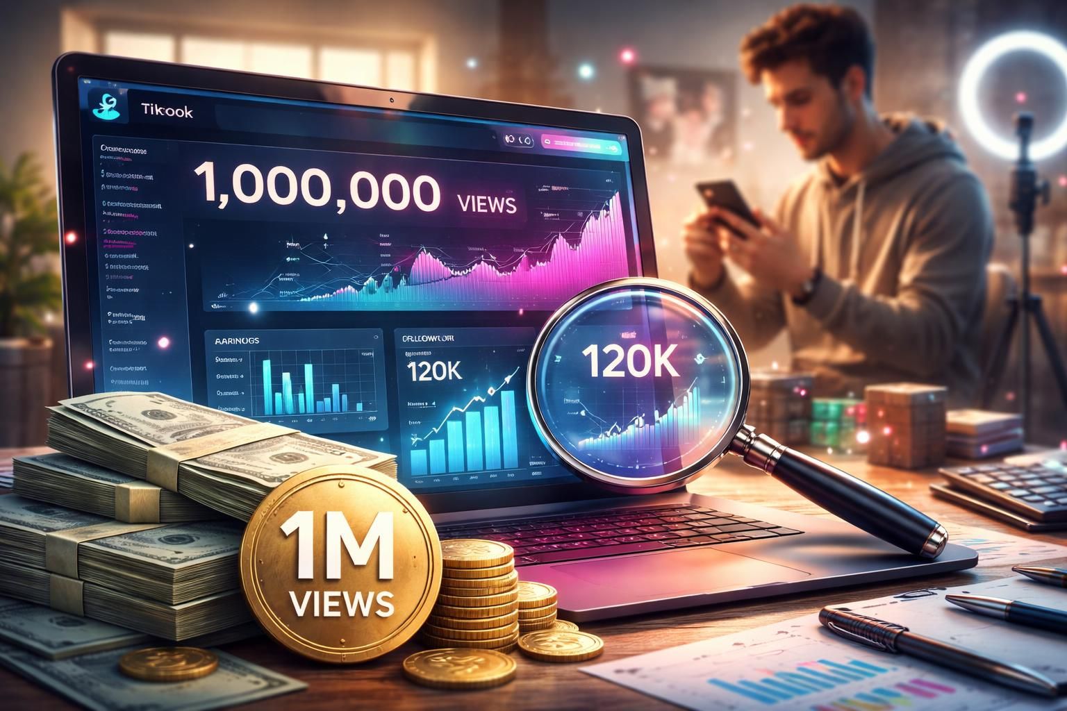 découvrez comment le prix d'un million de vues sur tiktok est calculé et pourquoi cela a un impact direct sur votre stratégie de contenu et votre potentiel de revenus.