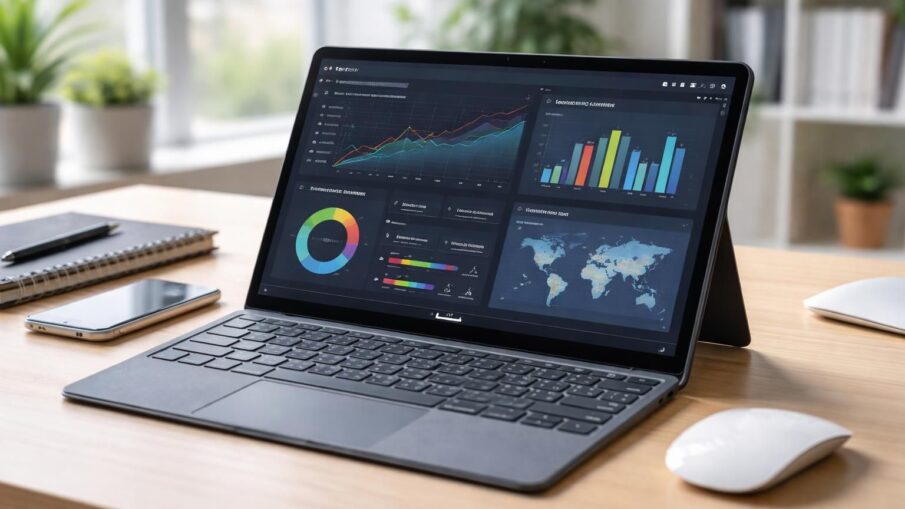 suivez en temps réel vos campagnes publicitaires grâce aux dashboards optimisés pour tablette windows, pour un contrôle facile et efficace de vos performances ads.