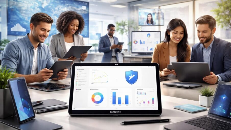 découvrez comment knox facilite la gestion de votre flotte de tablettes samsung pour les équipes marketing multi-sites, assurant sécurité, contrôle et productivité optimisés.