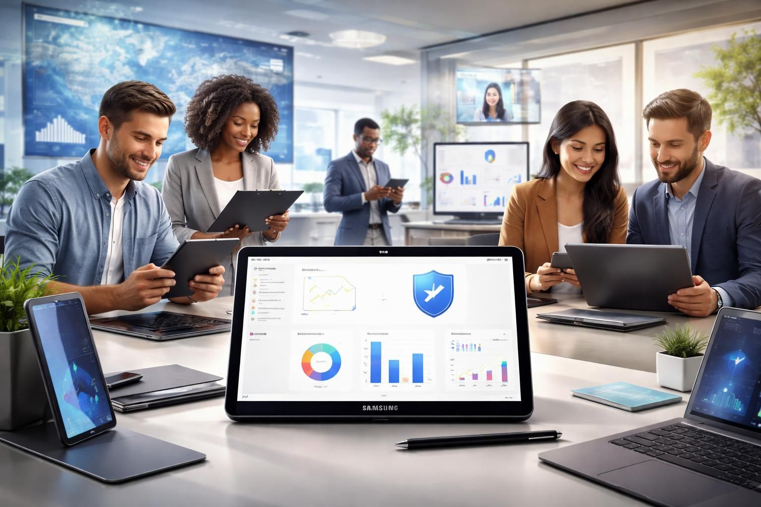 découvrez comment knox facilite la gestion de votre flotte de tablettes samsung pour les équipes marketing multi-sites, assurant sécurité, contrôle et productivité optimisés.