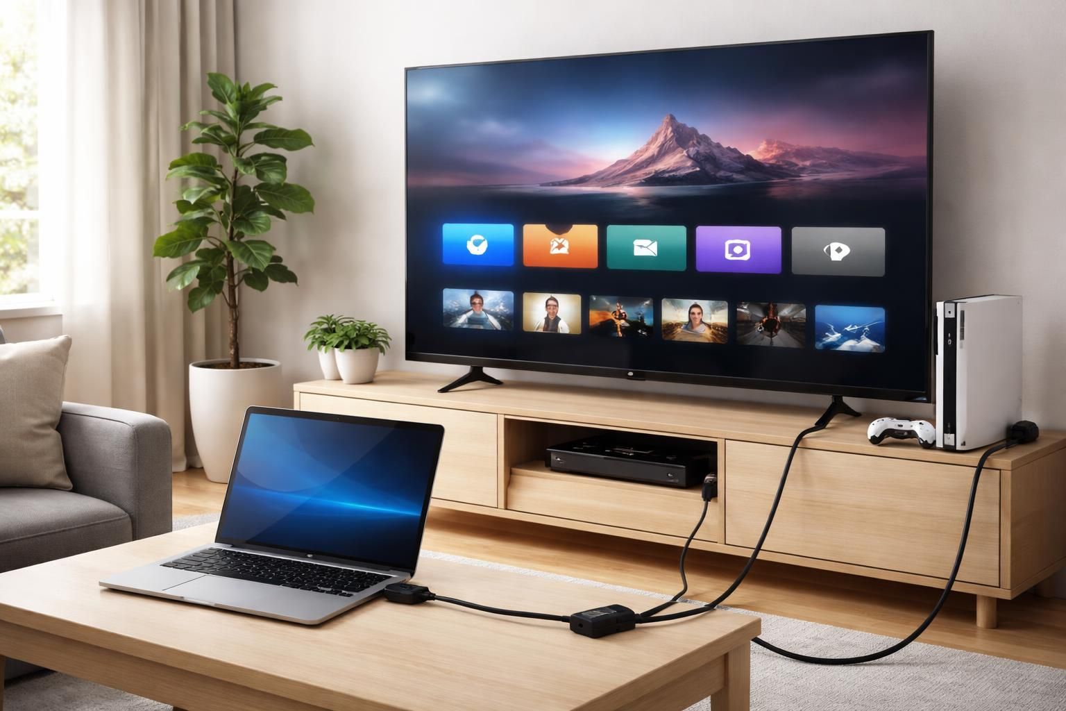 découvrez comment connecter facilement votre ordinateur ou console à votre téléviseur avec notre guide complet sur la prise hdmi tv. suivez nos conseils pour une installation rapide et une qualité d'image optimale.