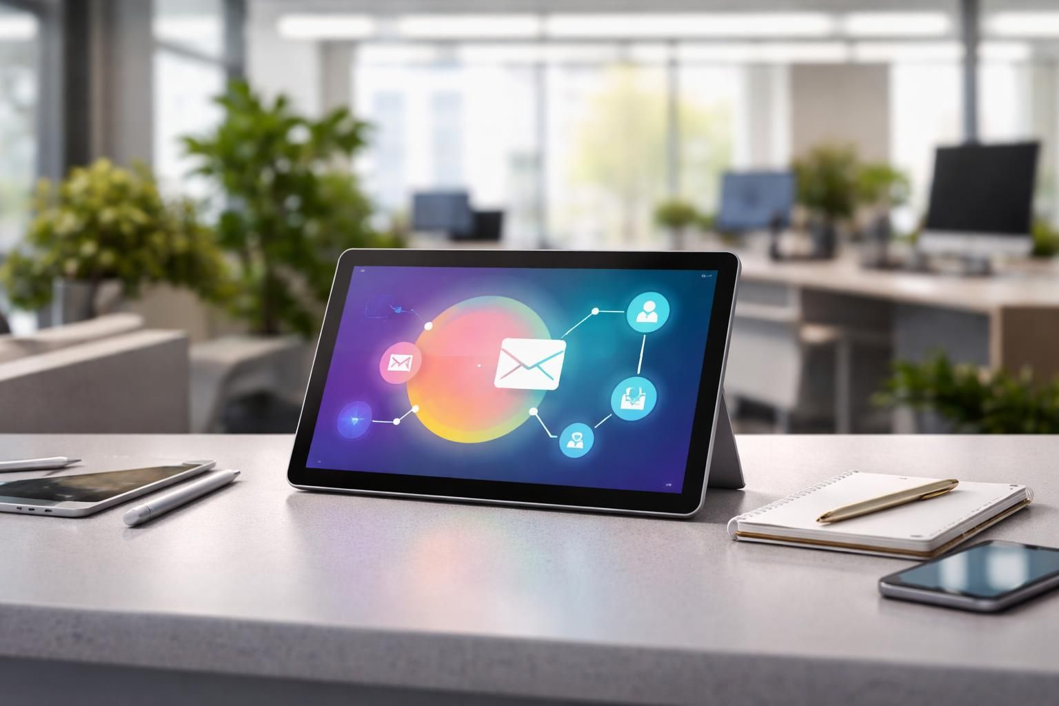 découvrez la surface go au comptoir, la tablette tactile microsoft conçue pour dynamiser la capture de leads et optimiser votre interaction client.