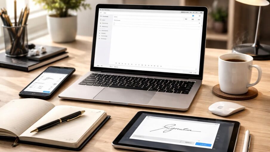 découvrez des astuces pratiques pour bien signer vos mails en utilisant les outils adaptés et soignez votre communication professionnelle.