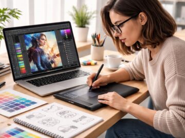 apprenez les bases essentielles du graphisme avec notre cours photoshop en ligne, accessible à tous niveaux pour maîtriser les outils et techniques clés.